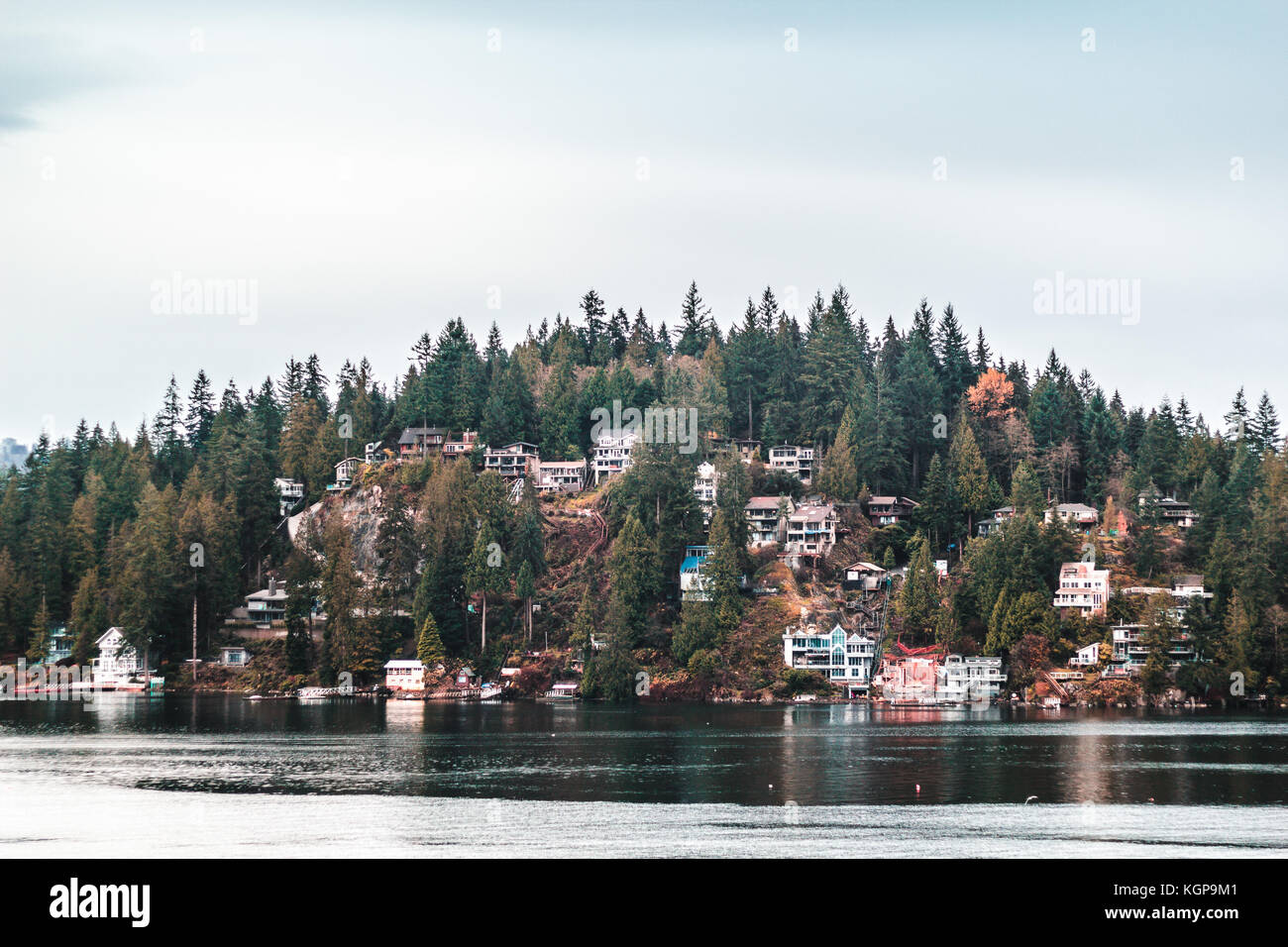 Photo of Deep Cove in North Vancouver, BC, Canada Stock Photo