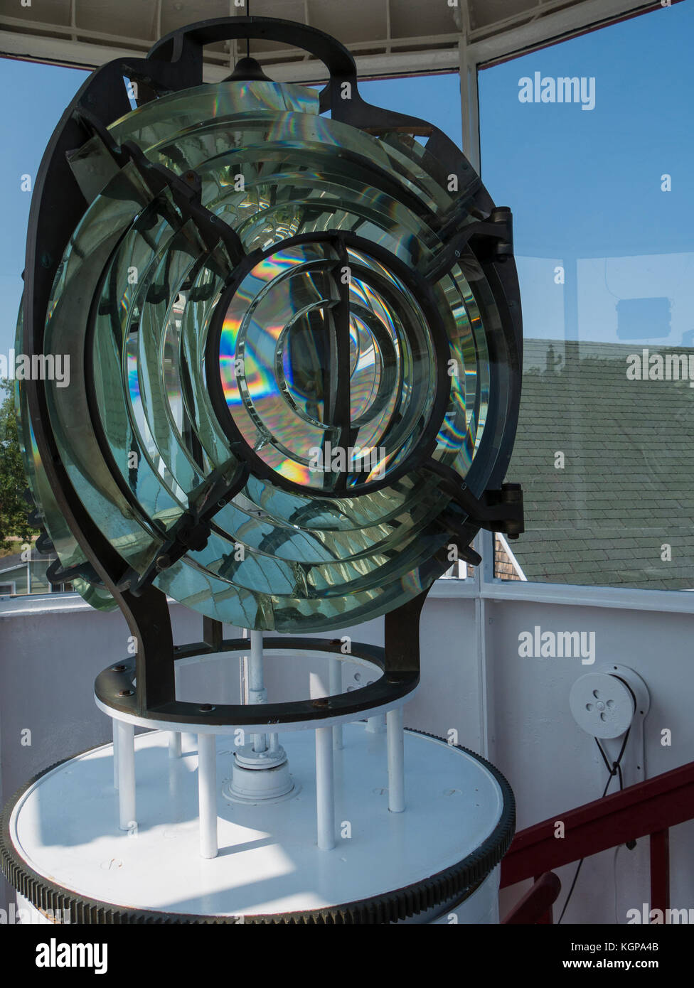 Lamp, St. Paul Island's Lighthouse, Lighthouse Museum, Dingwall, Cabot