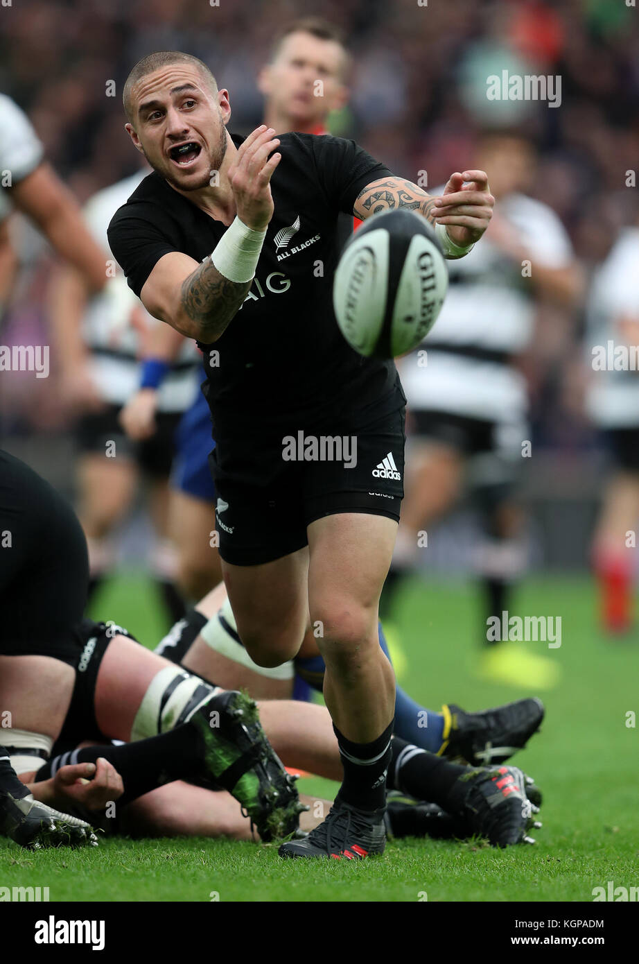 New Zealand's TJ Perenara Stock Photo Alamy
