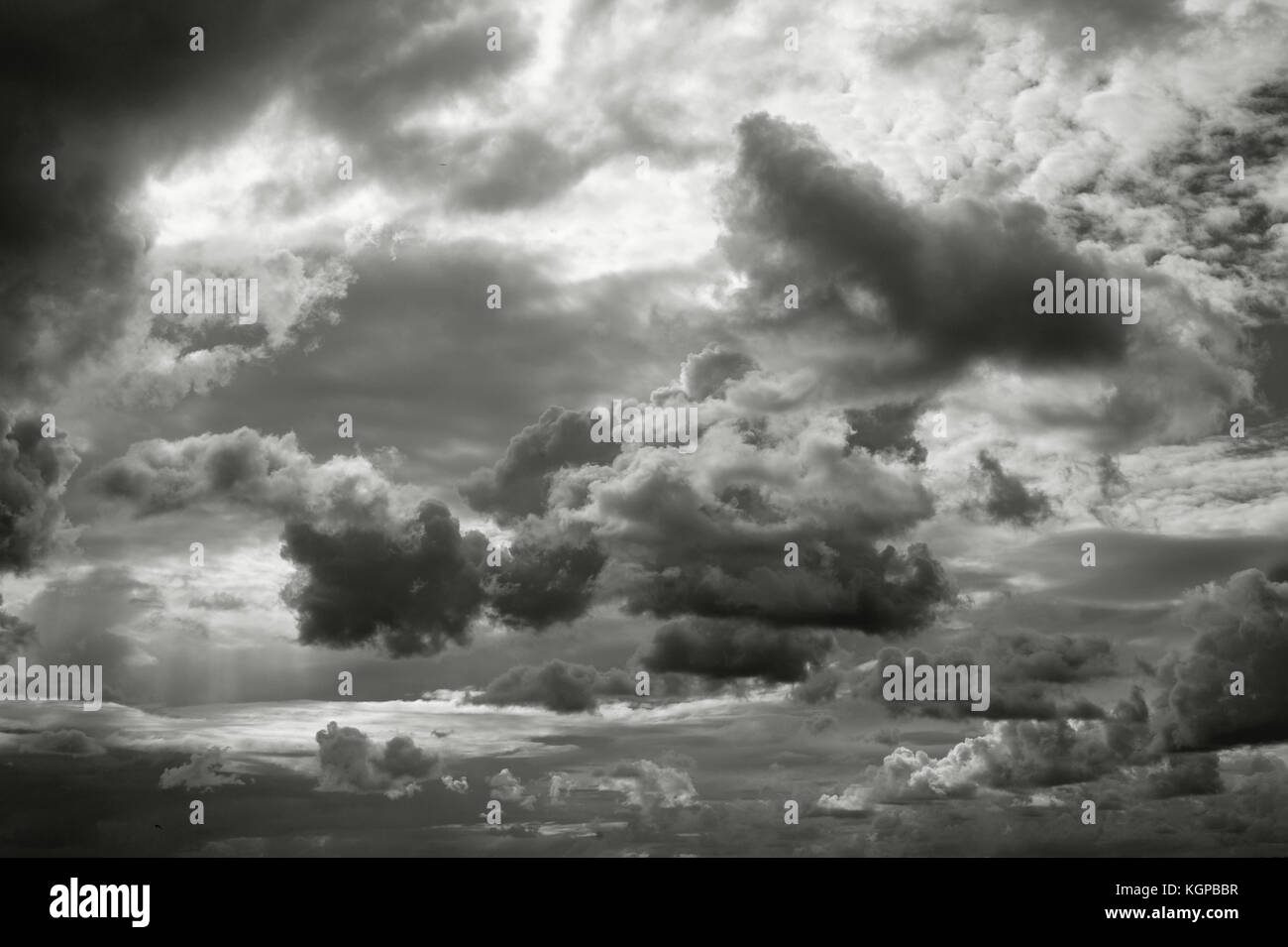 Gathering storm clouds Stock Photo Alamy