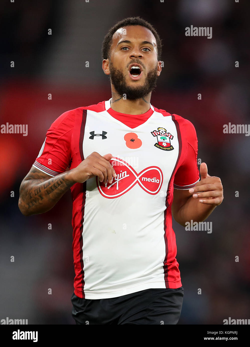 Southampton's Ryan Bertrand Stock Photo Alamy