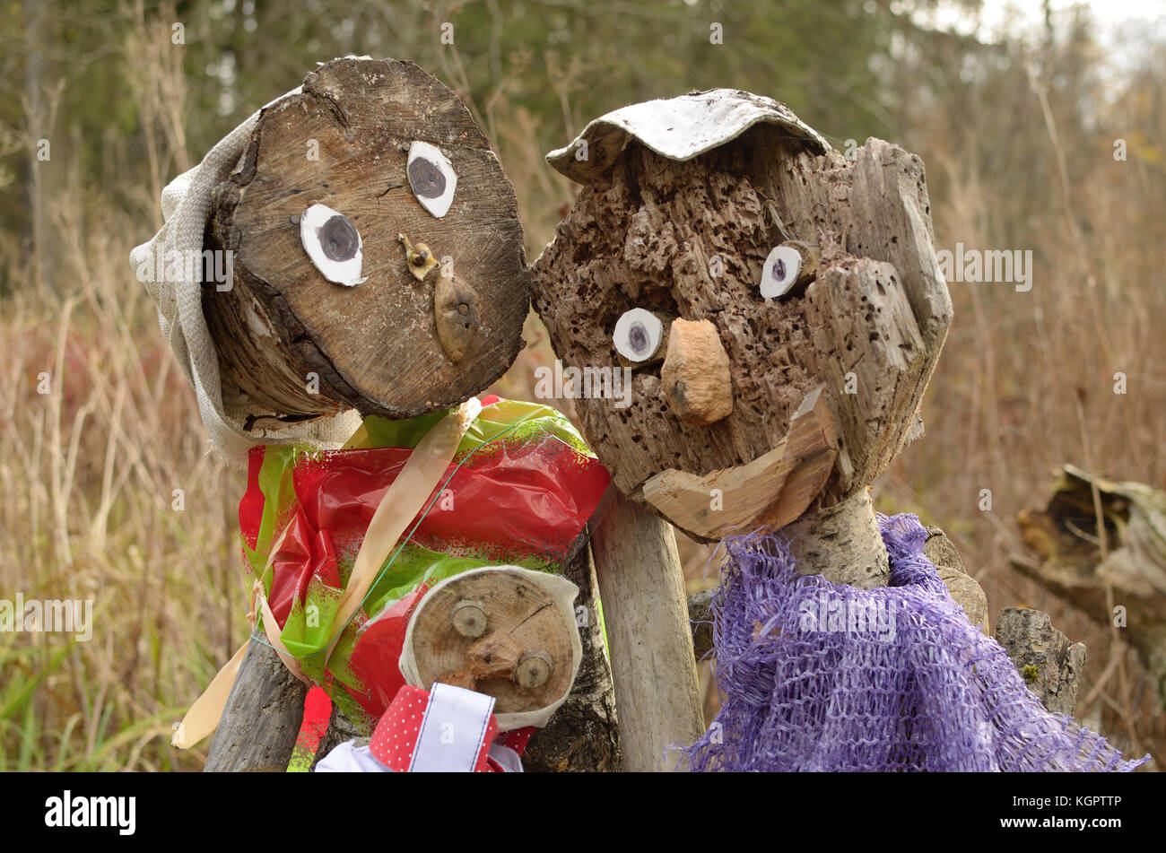 mom and dad and their little daughter from a tree-a happy family Stock ...