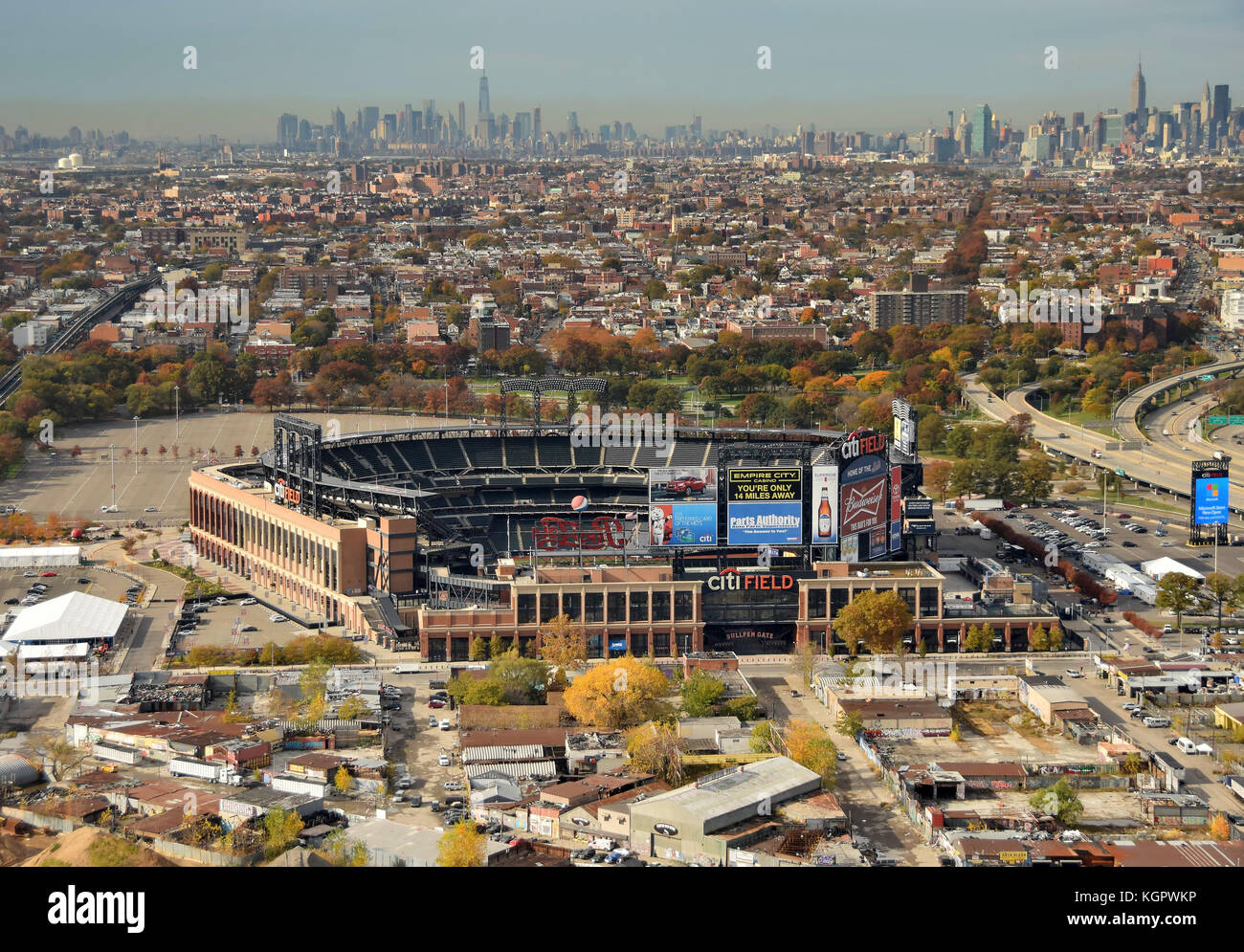 NEW YORK NOVEMBER 3, 2015 Citi Field in Queens New York City Stock