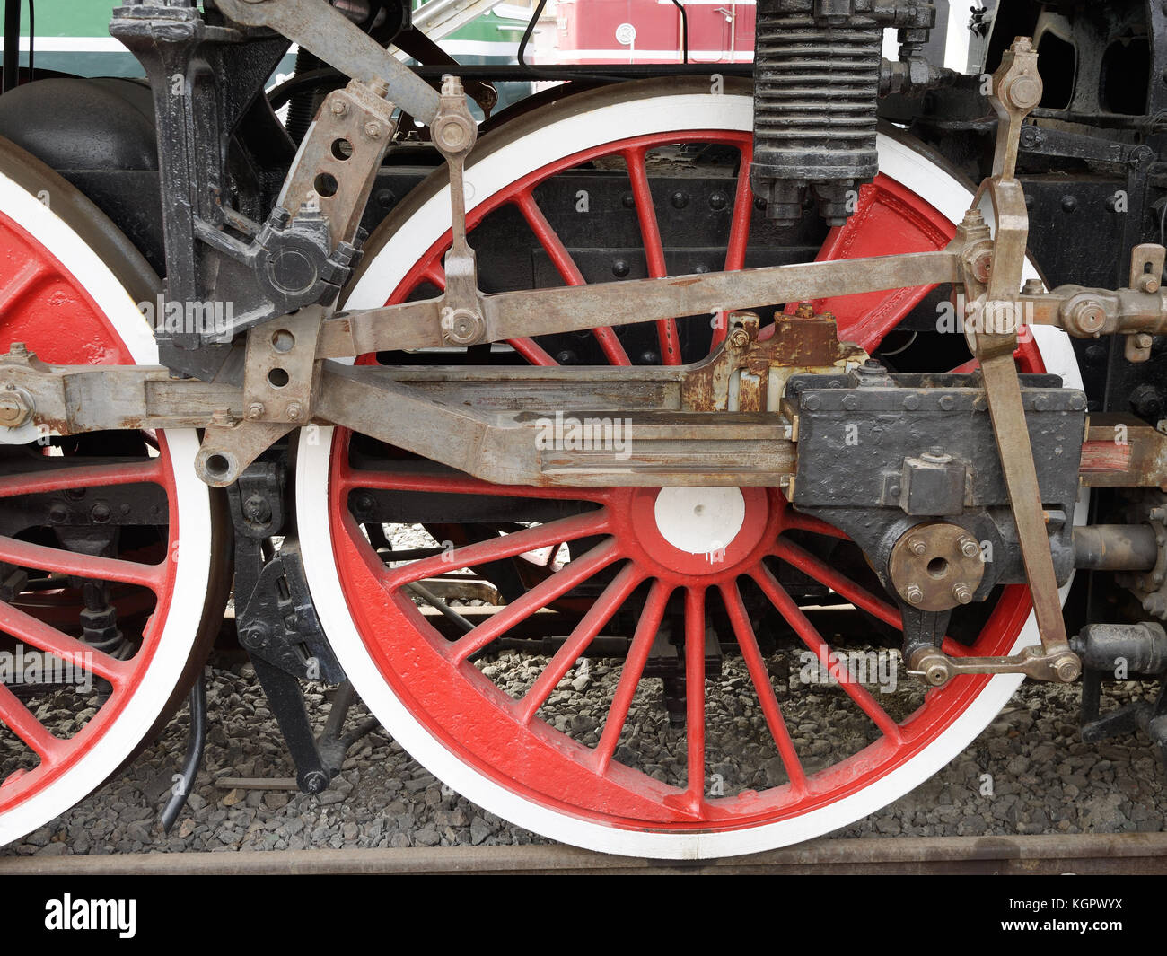 traction on the wheels of the Stock Photo Alamy