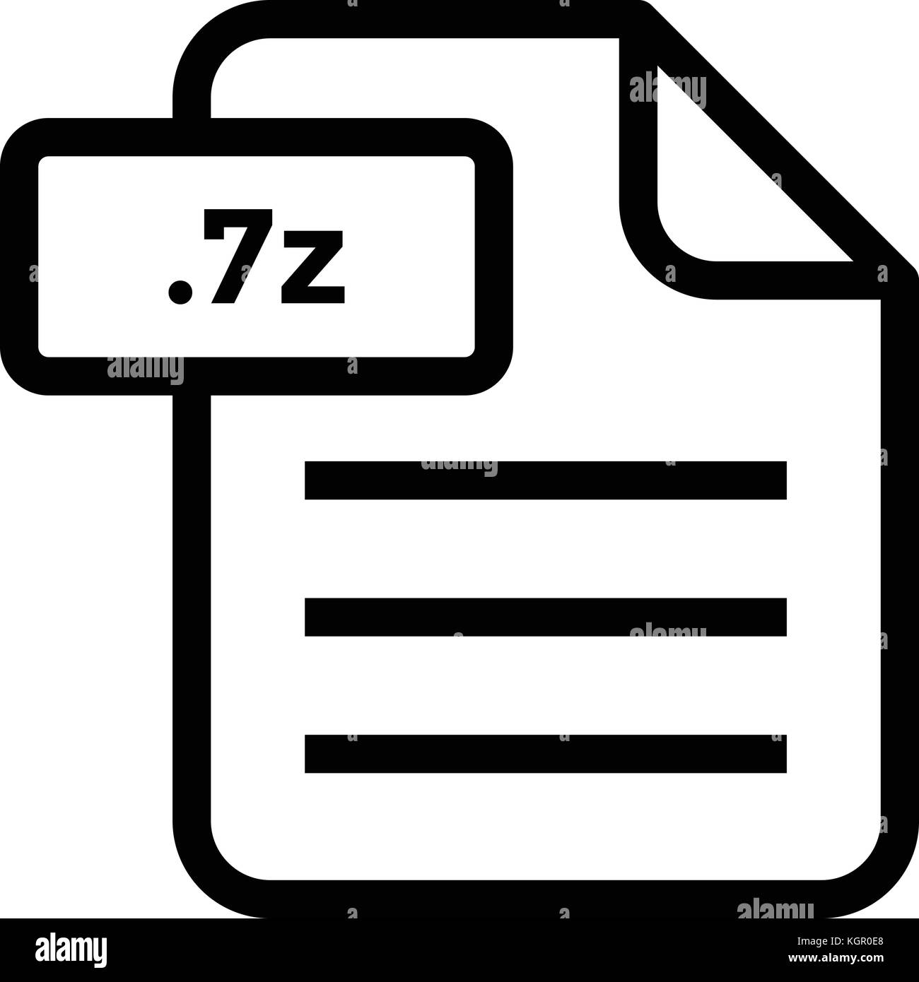 7z file Black and White Stock Photos & Images Alamy