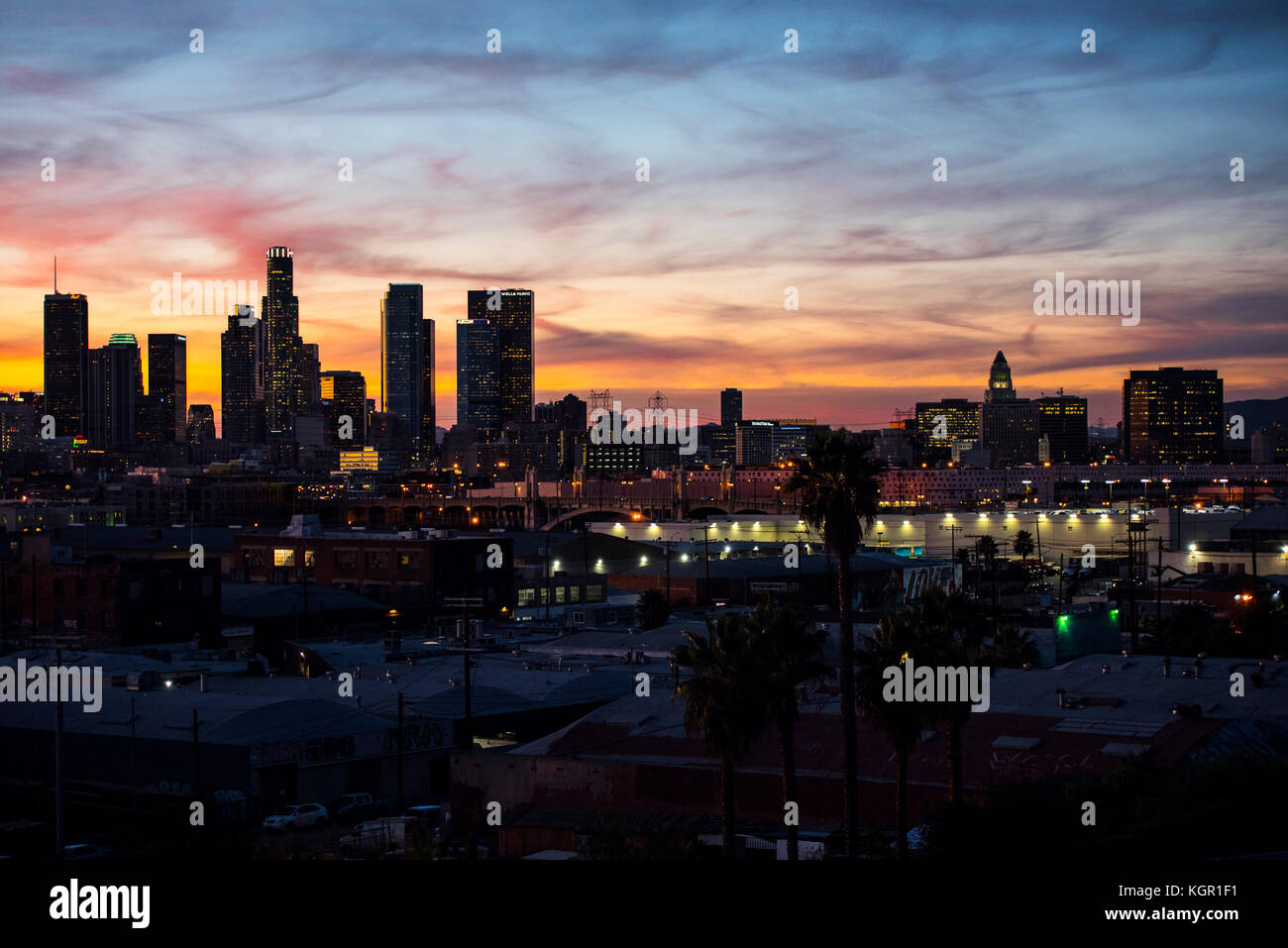 Los Angeles city Stock Photo Alamy