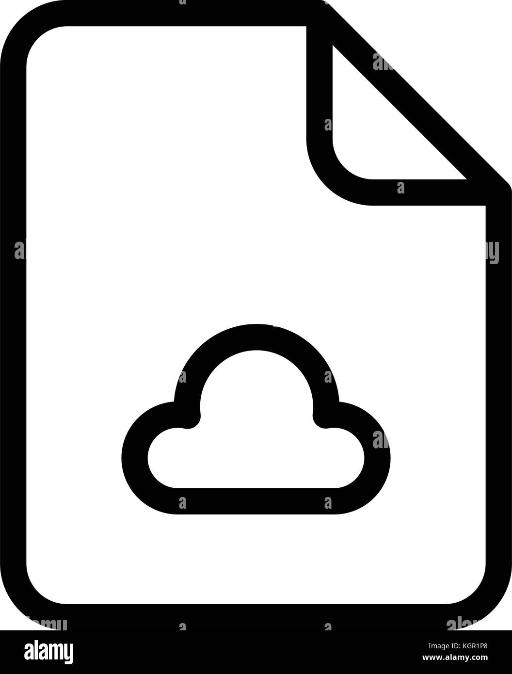Sheet cloud Stock Vector Images - Alamy