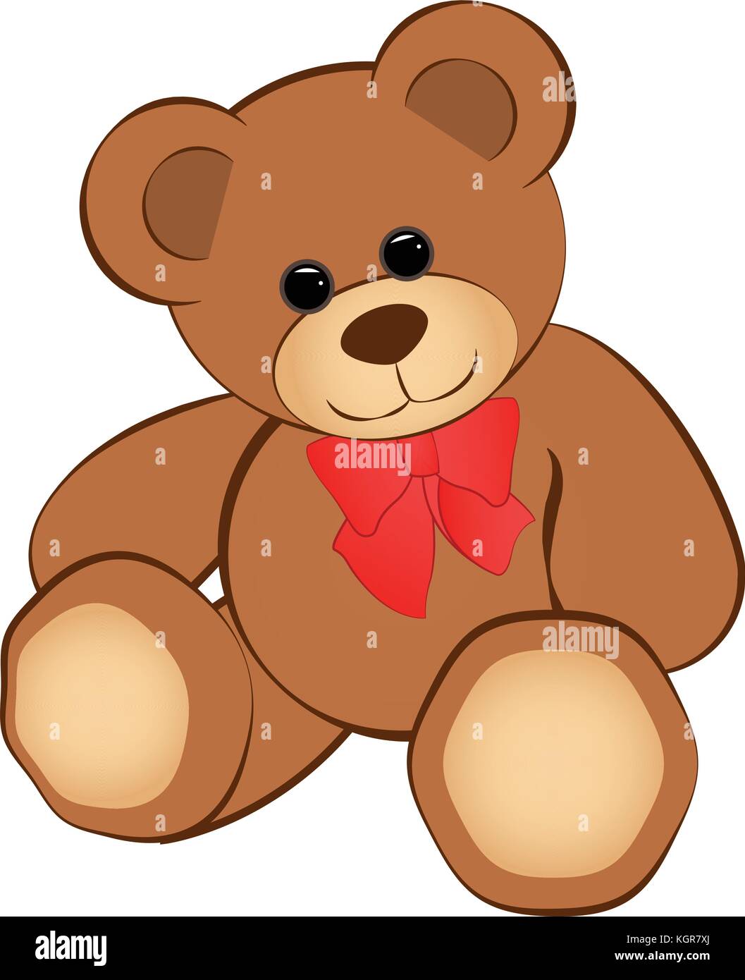 Cute teddy bear Stock Vector Image & Art - Alamy