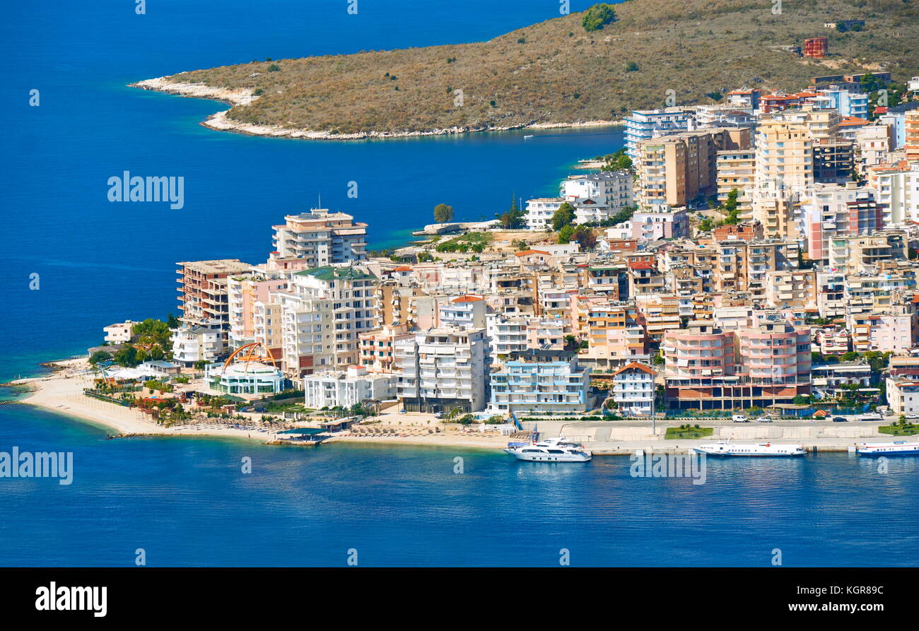 Saranda, Sarande, Albania Stock Photo