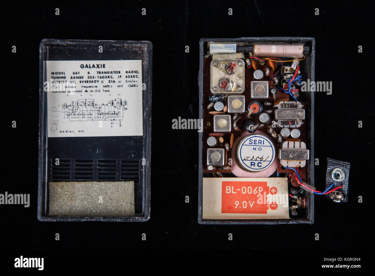 Vintage transistor radio hi-res stock photography and images - Alamy