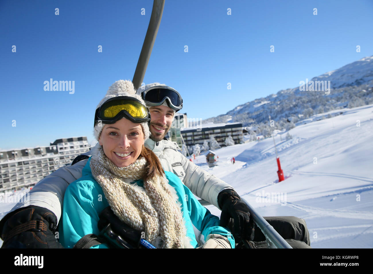 Old woman chair lift hi-res stock photography and images - Alamy