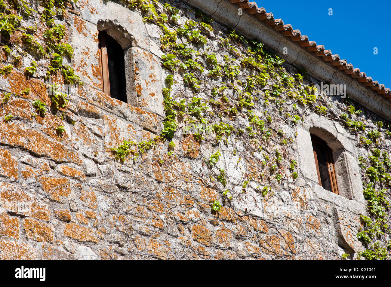 Old Stone House Wall Stock Photo - Alamy