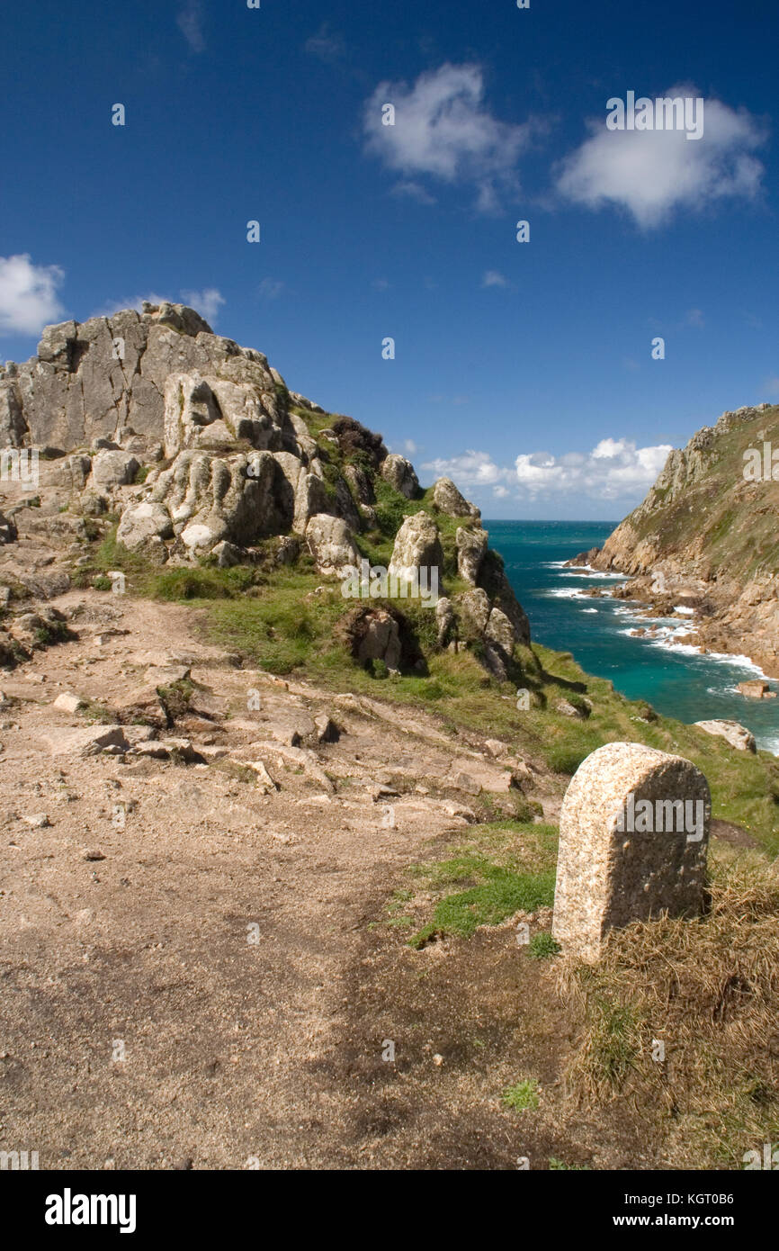 South West Coast Path, Cornwall Stock Photo