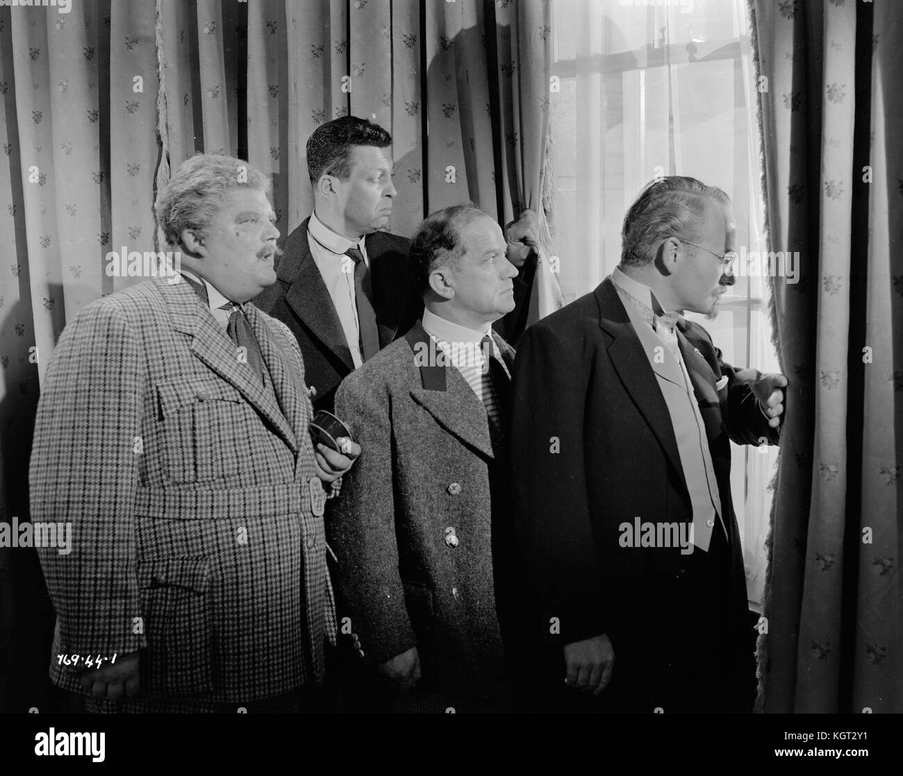 Who Done It (1956) , David Kossof, Denis Shaw, George Margo Stock Photo