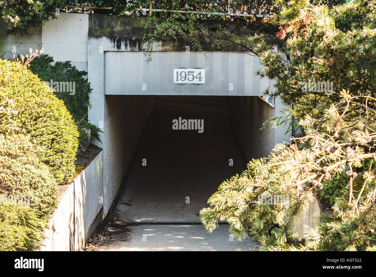 Photo of a Tunnel in Vancouver, BC, Canada Stock Photo Alamy