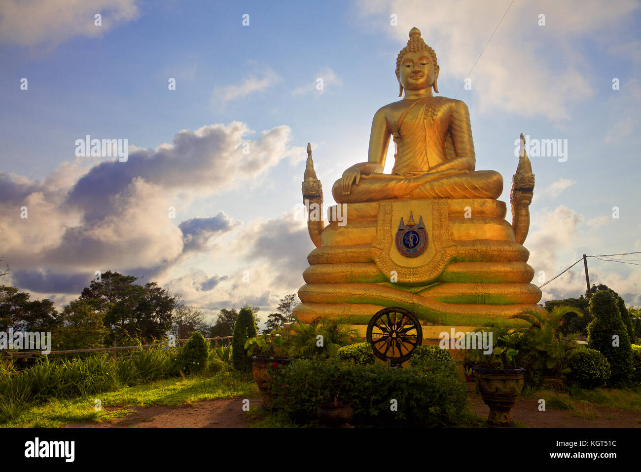 A Buddha statue in Phuket, Thailand Stock Photo Alamy