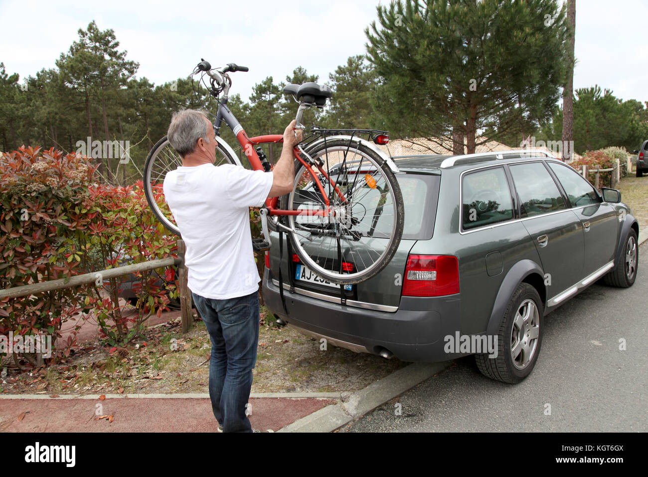 Bike Carrier High Resolution Stock Photography and Images - Alamy