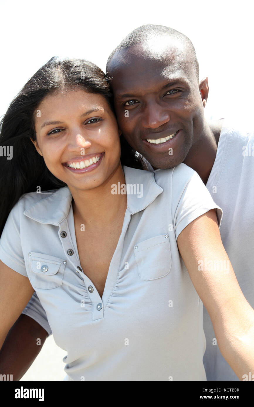 Portrait of metis couple in town Stock Photo - Alamy