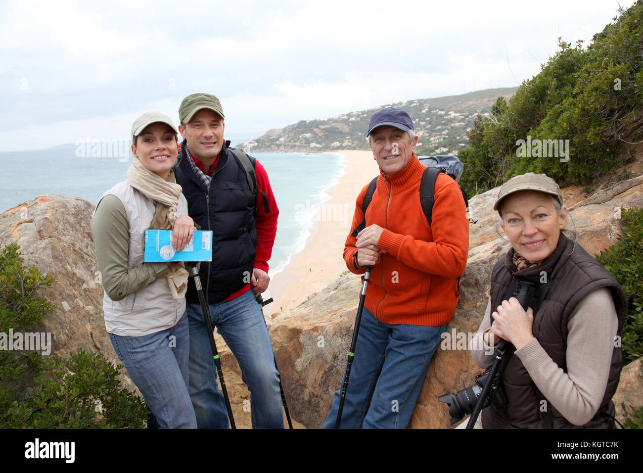 Group hikers standing in hi-res stock photography and images - Alamy