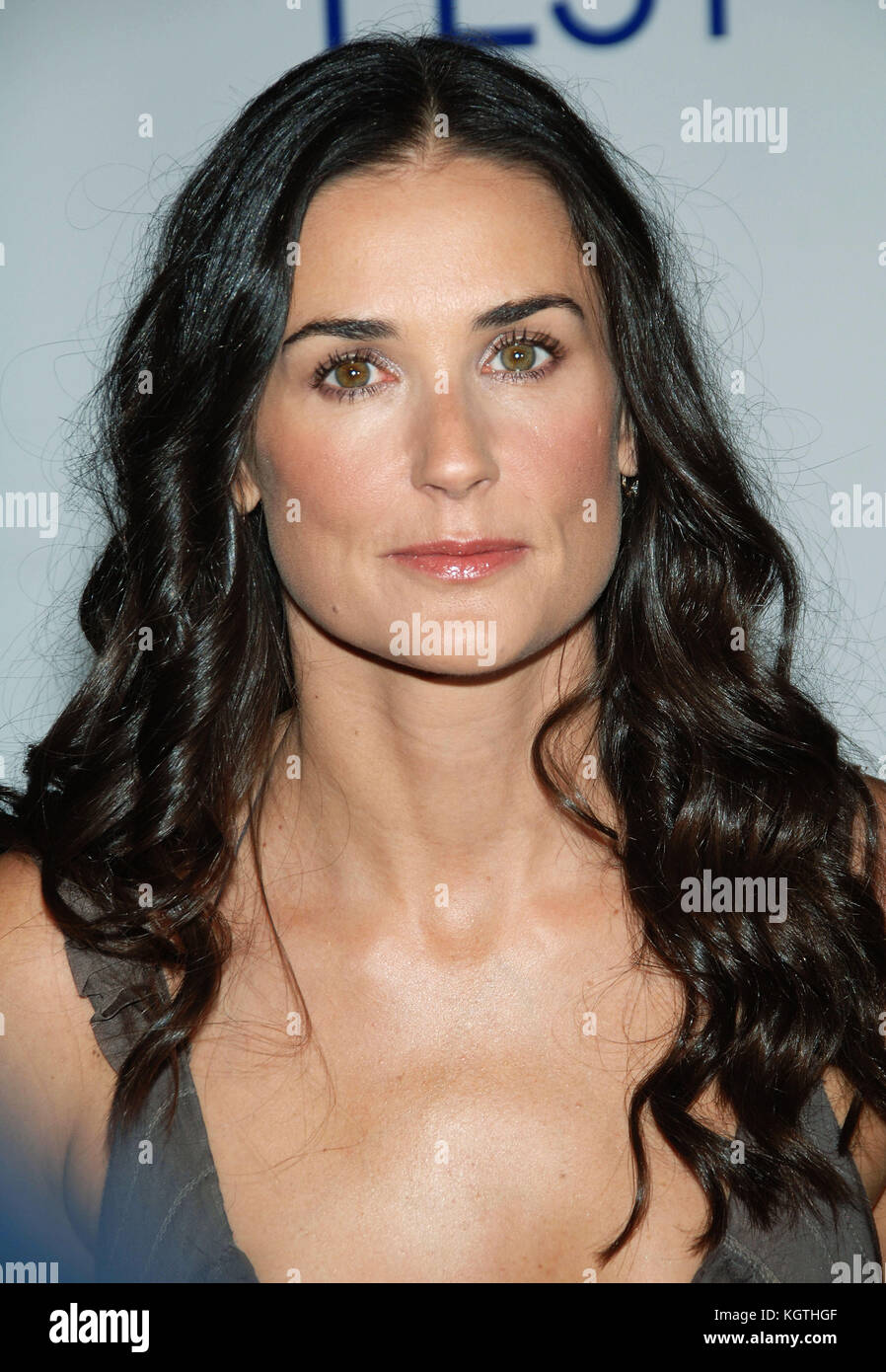 Demi Moore arriving at the BOBBY Premiere at the Chinese Theatre in Los