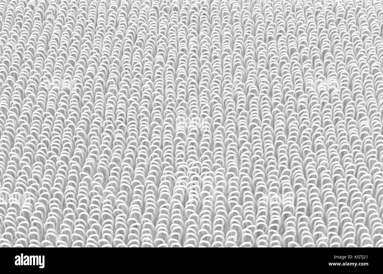 Close up look at microfiber, fabric fiber in 3d rendering Stock Photo ...