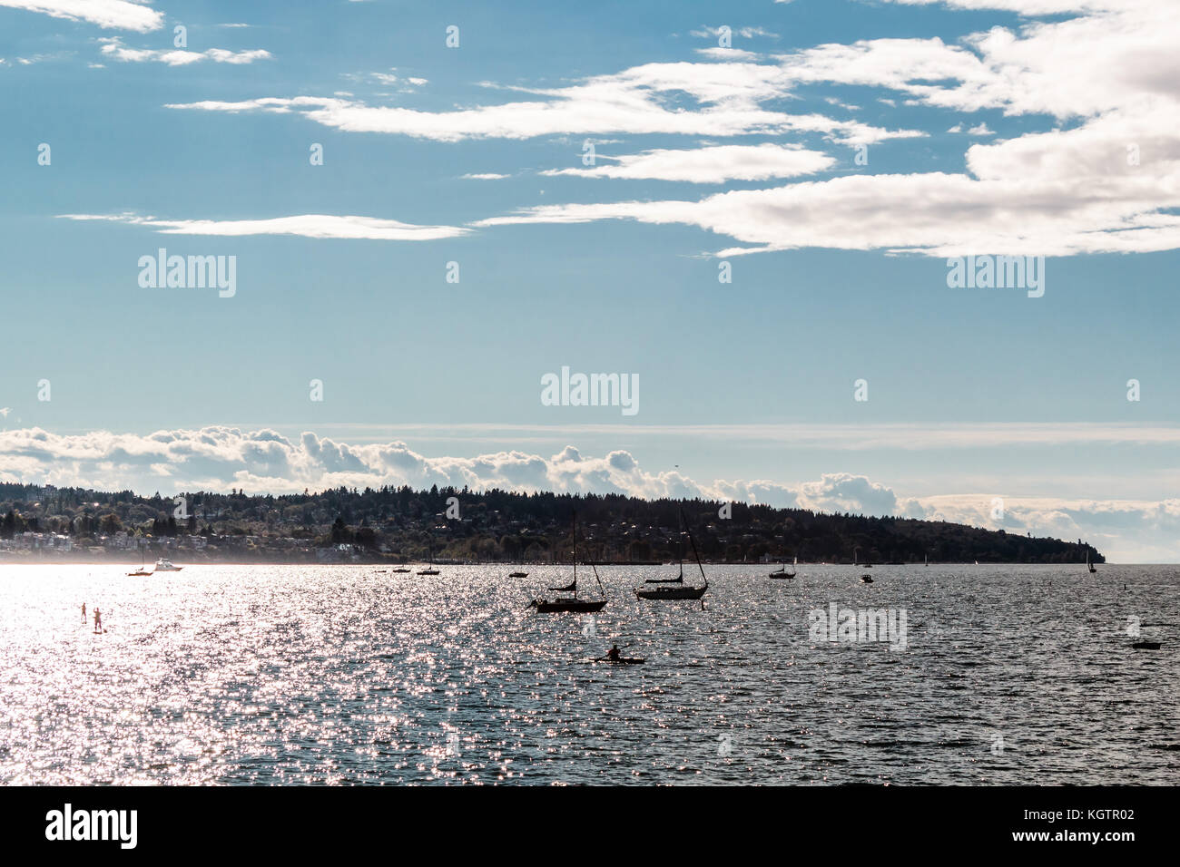 Photo of Kitsilano Beach in Vancouver, Canada Stock Photo Alamy