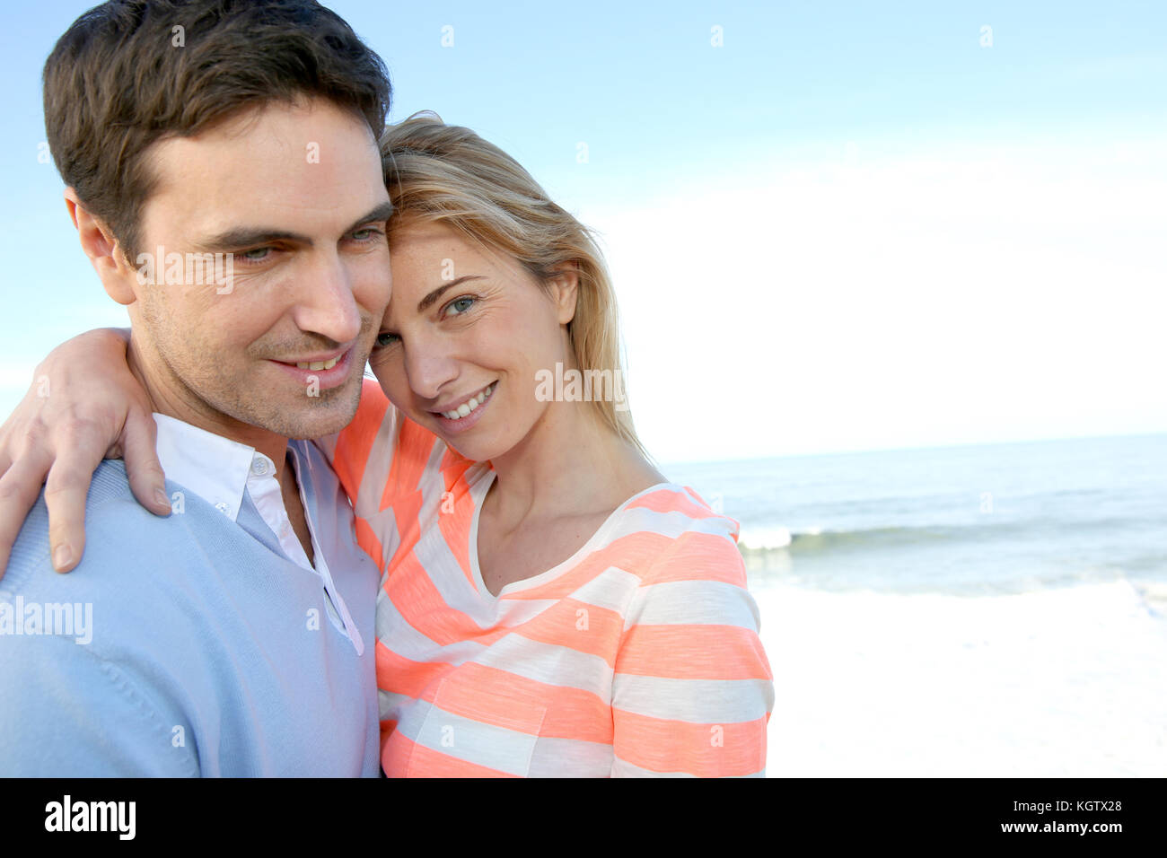 Sweet romantic couple hugging other hi res stock photography and images