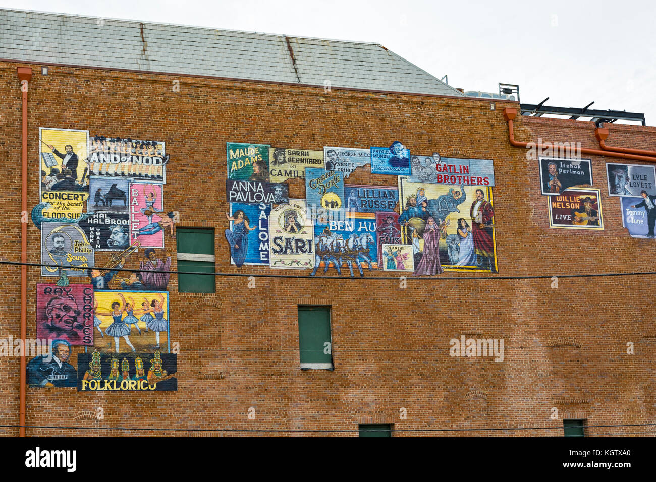 Texas, Galveston, The Grand, 1894 Opera House Stock Photo Alamy