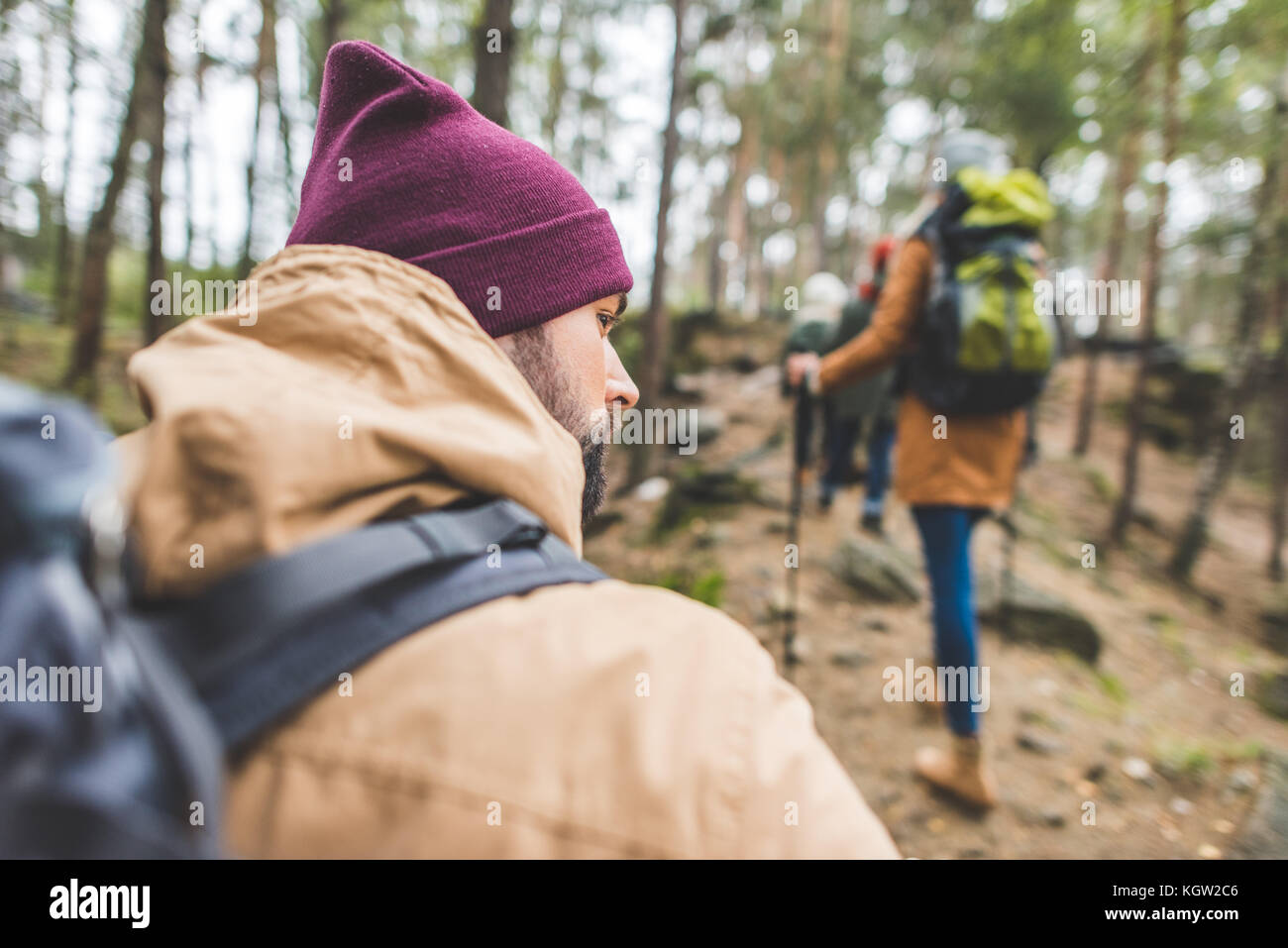 Attractive man rear view hat hi-res stock photography and images - Alamy