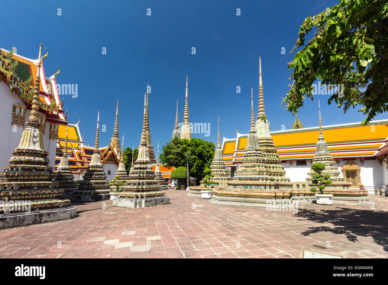 Wat Po, Wat Pho, Bangkok, Thailand Stock Photo