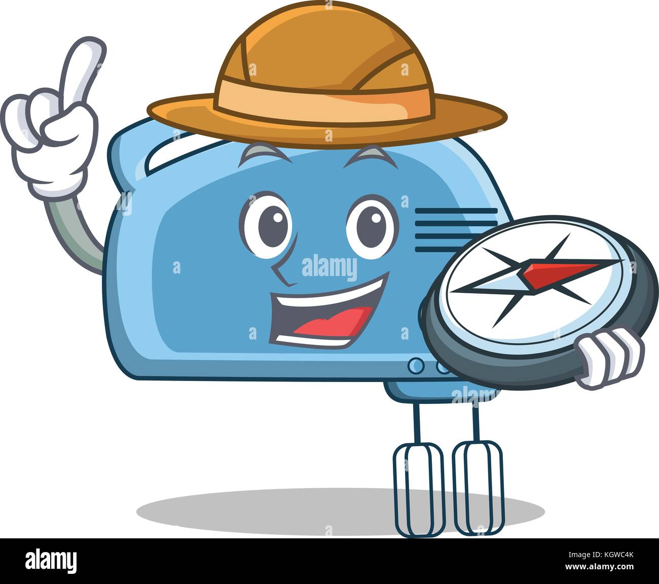 Explorer mixer character cartoon style Stock Vector Image & Art Alamy