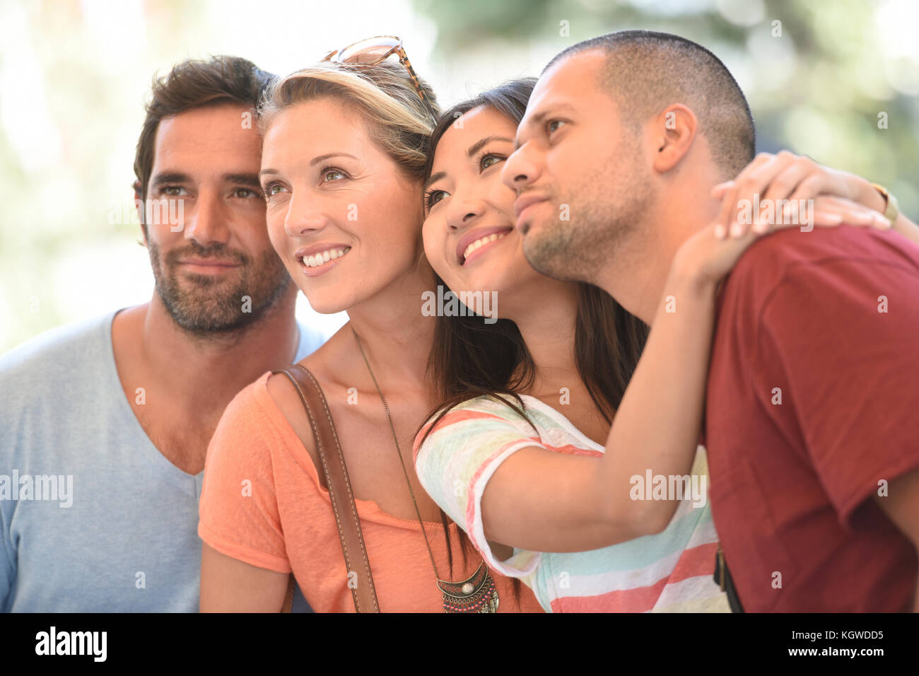Asian middle aged women friends hi-res stock photography and images - Alamy