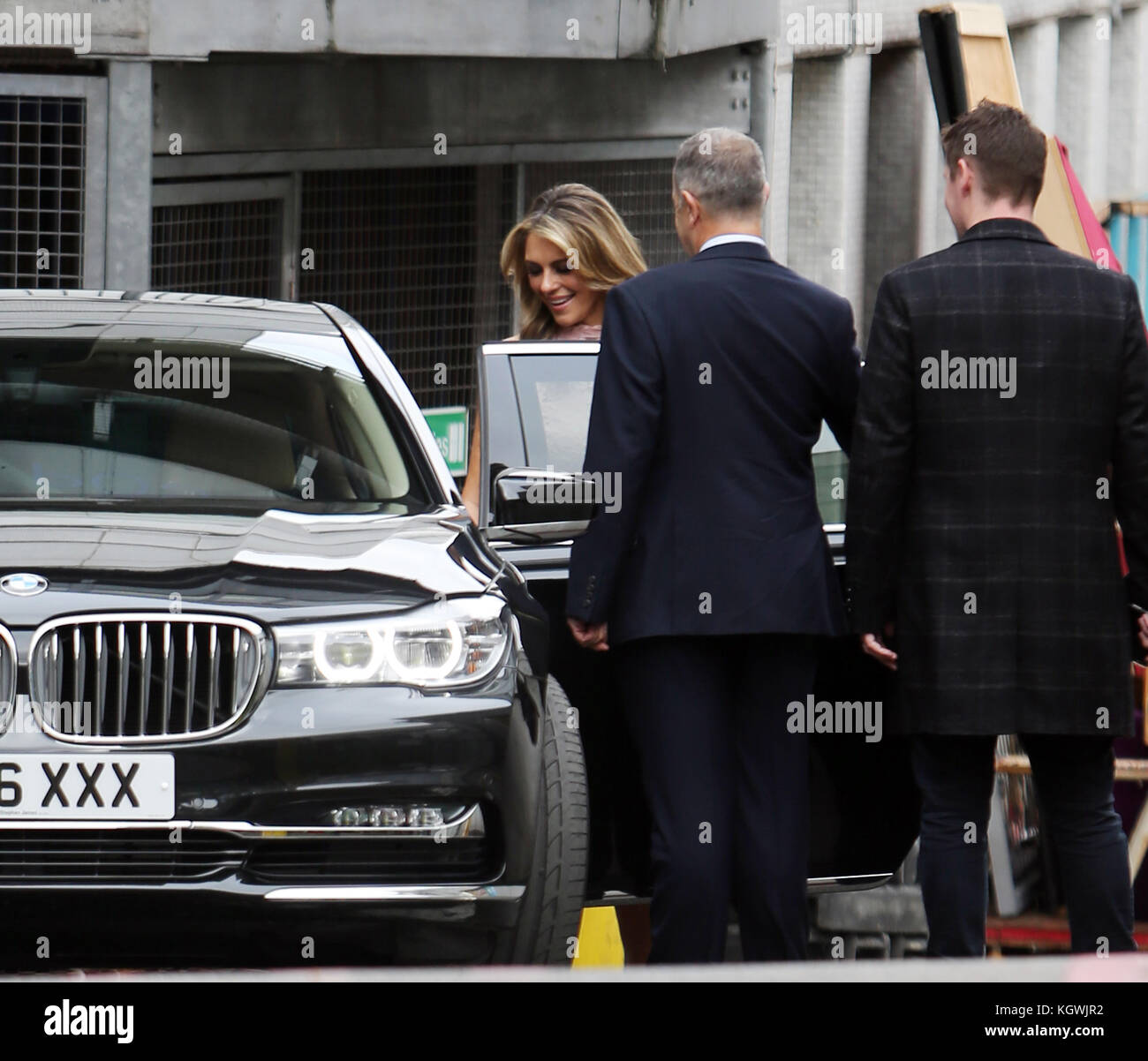 Elizabeth Hurley leaving ITV Studios Featuring: Elizabeth Hurley Where