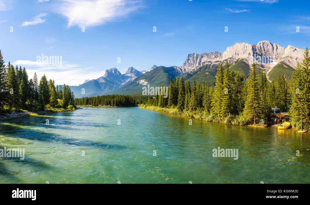 Bow river valley banff hi-res stock photography and images - Alamy