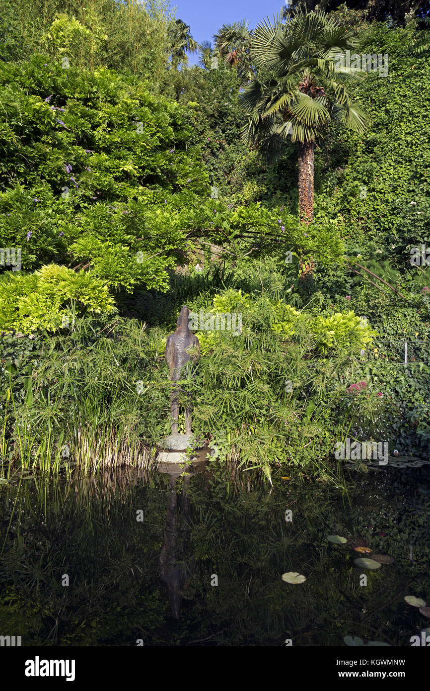 The Rose Garden Is A Green Area And A Magnificent Panoramic View