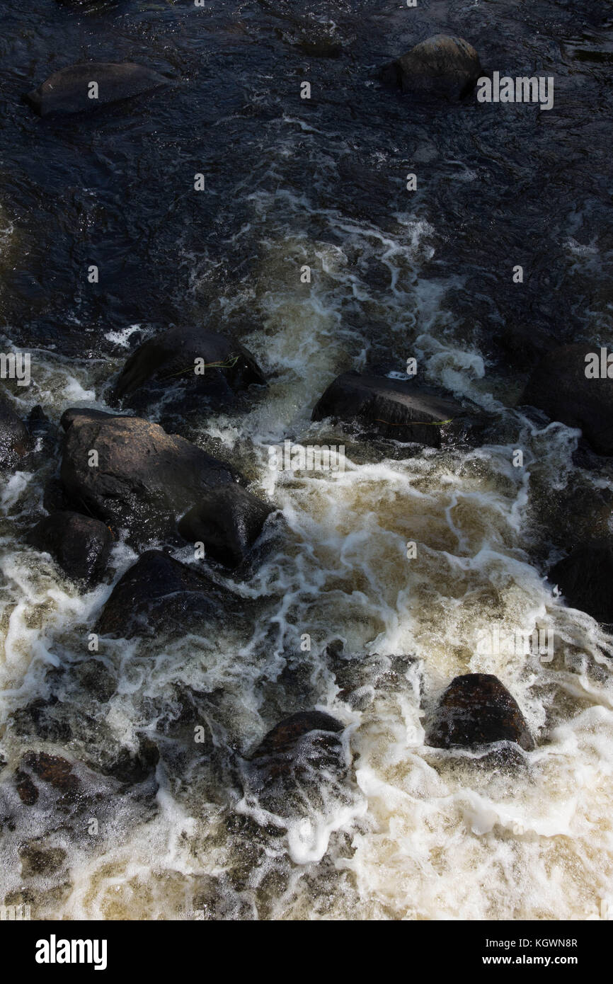 Lake of the Falls, Mercer, Wisconsin Stock Photo Alamy