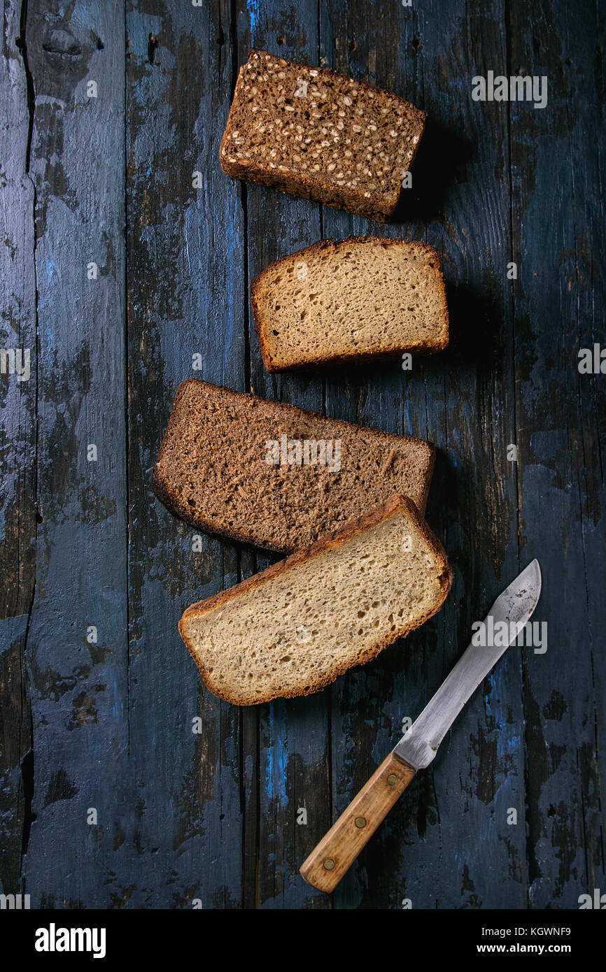 Variety of rye bread Stock Photo - Alamy