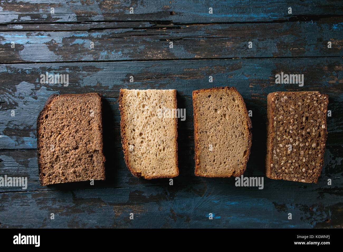 Variety of rye bread Stock Photo - Alamy
