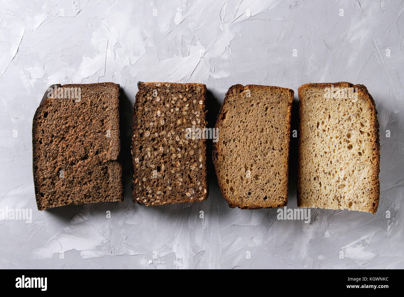 Variety of rye bread Stock Photo - Alamy