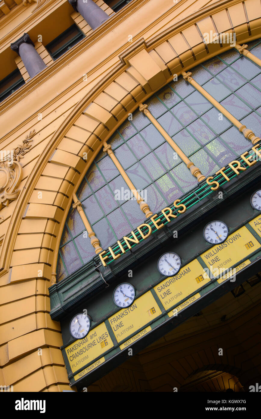 Under the Clocks, Flinders Street Station, Melbourne, Victoria