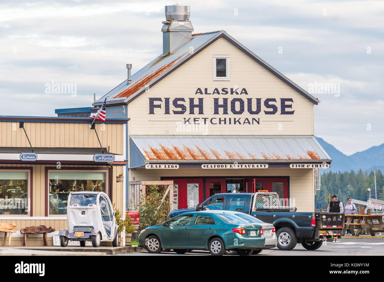 Ketchikan, Alaska September 30 2017 The Alaska Fish House, Ketchikan