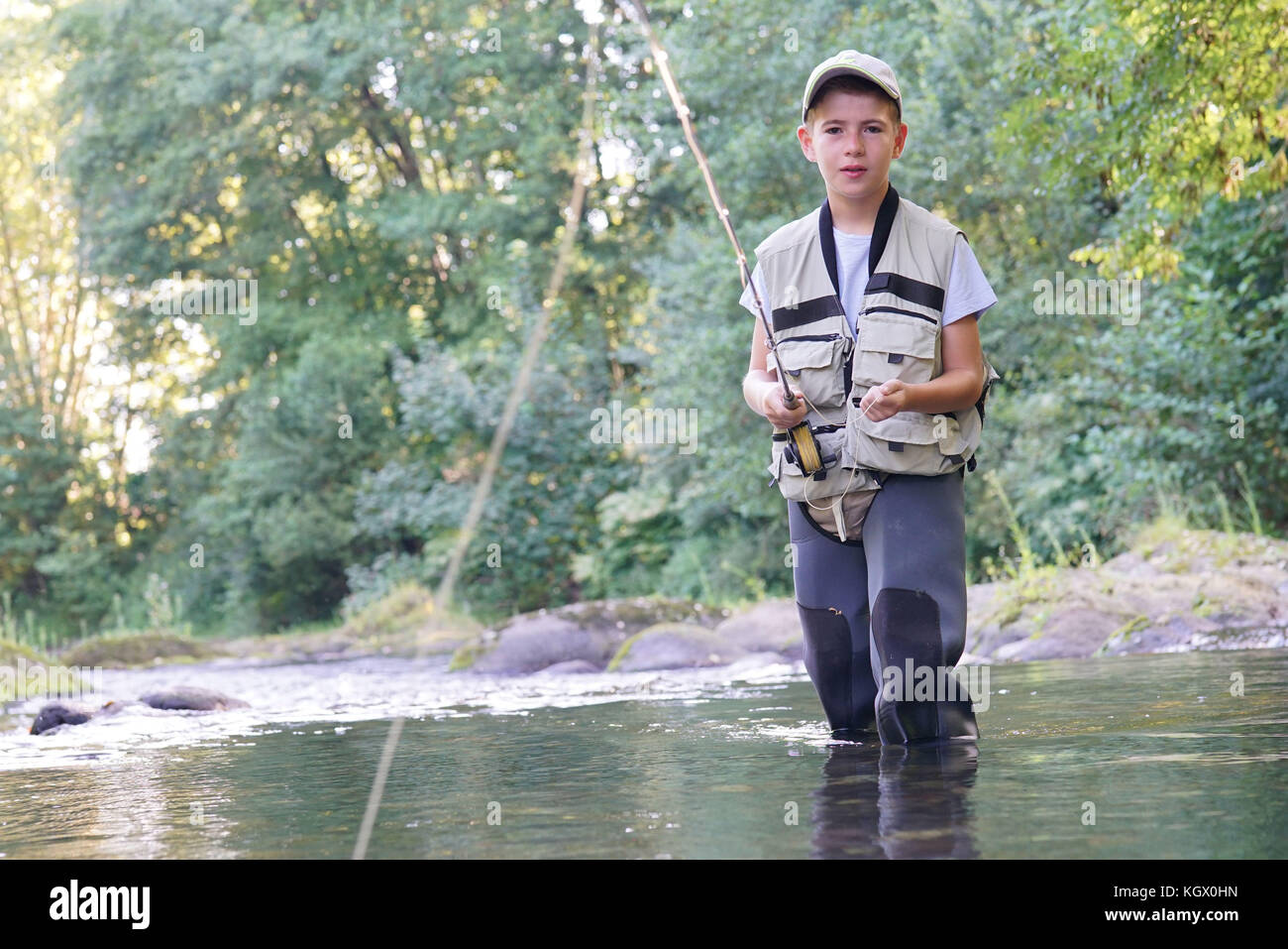 Young boy with fish hi-res stock photography and images - Page 4 - Alamy