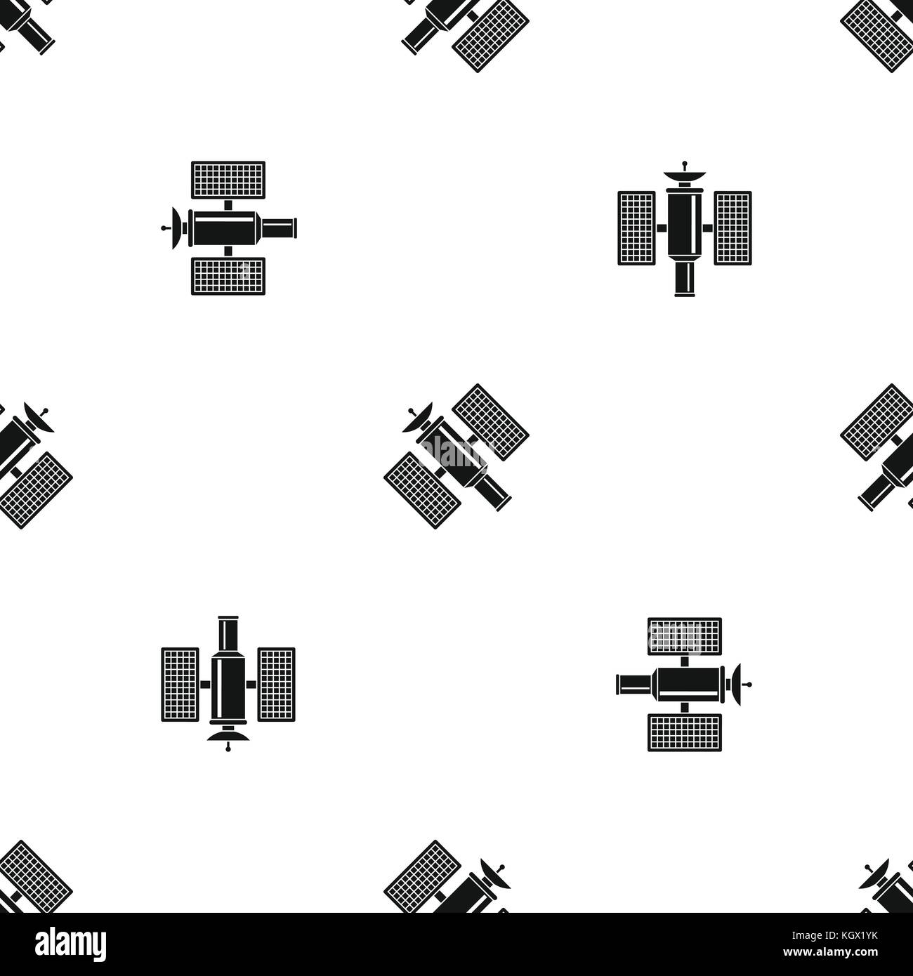 Satellite Pattern Space satellite pattern seamless black Stock Vector Image & Art - Alamy