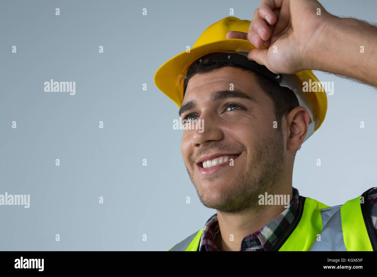 Hard hat white background hi-res stock photography and images - Alamy