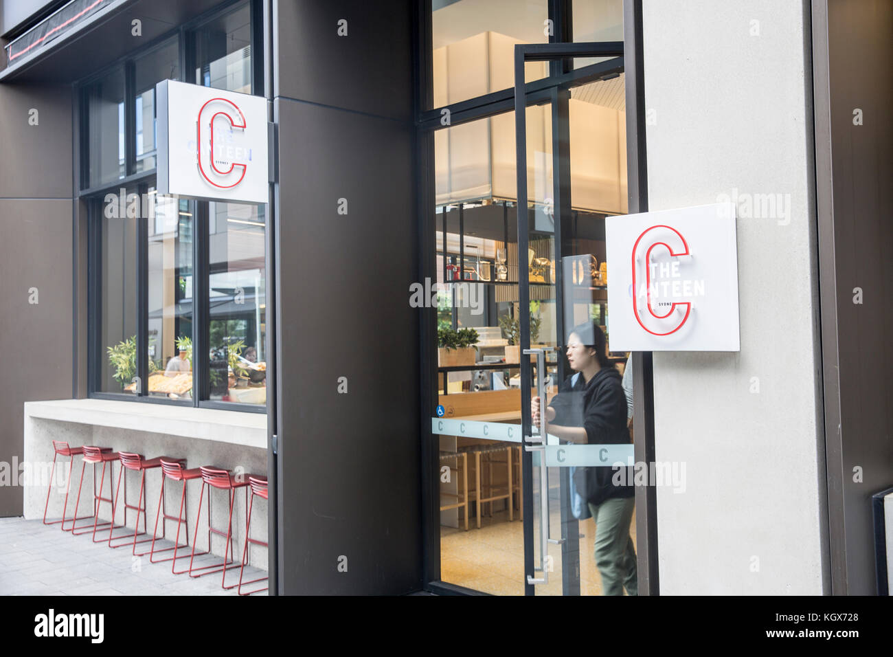 The Canteen casual dining restaurant in Barangaroo, Sydney,Australia