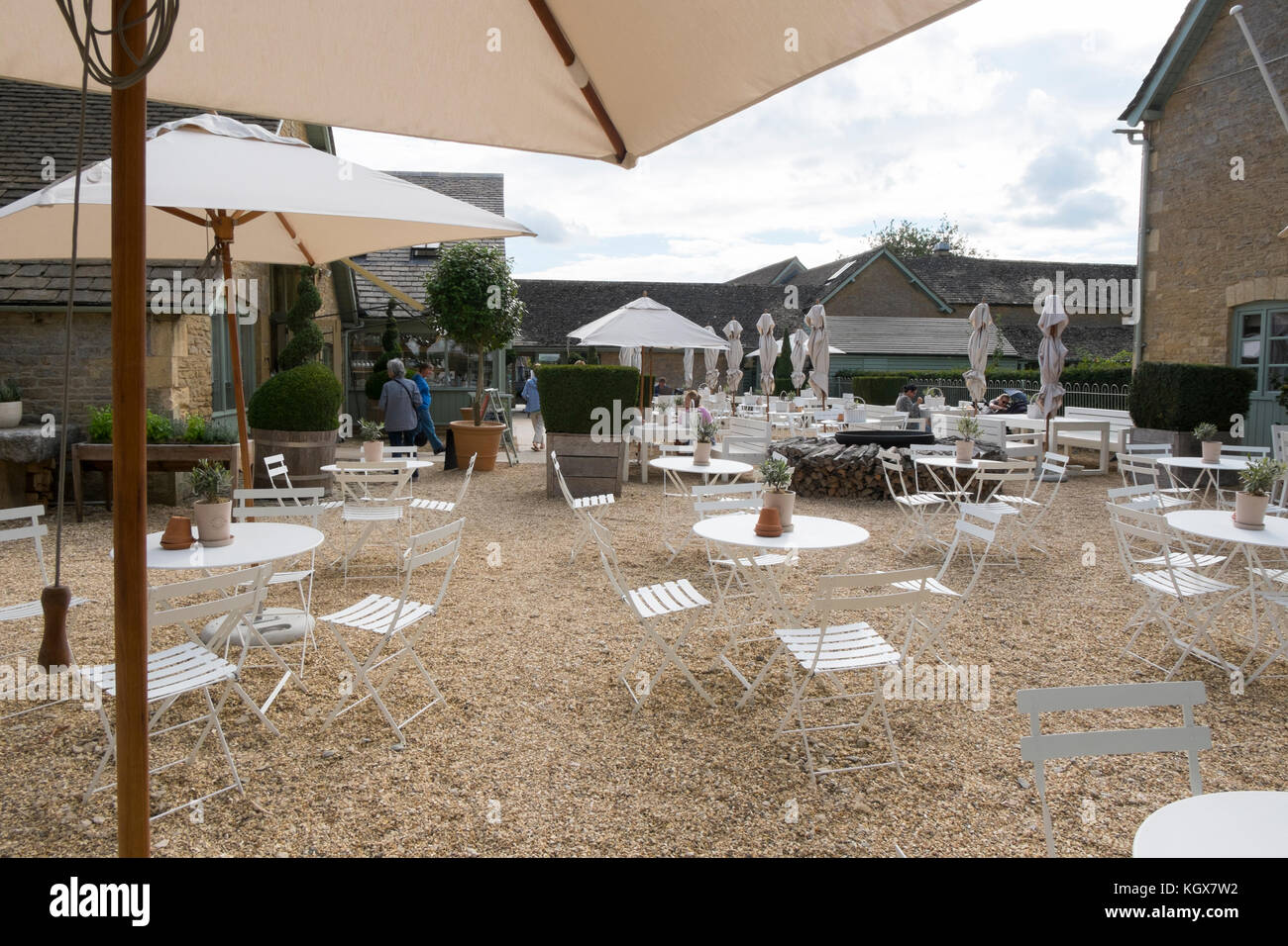Daylesford Organic near Kingham, Gloucestershire, UK Stock