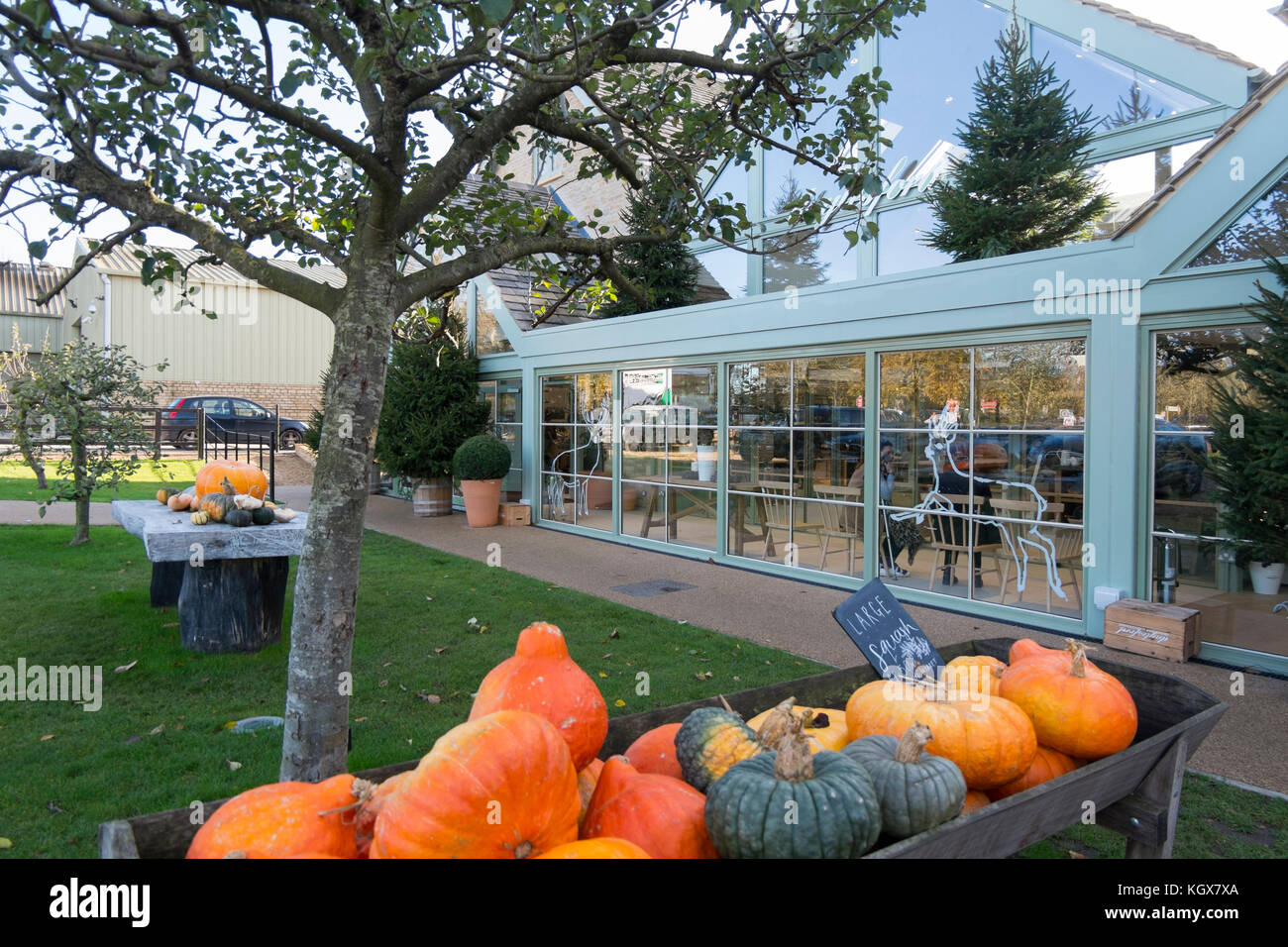 Daylesford Organic near Kingham, Gloucestershire, UK Stock