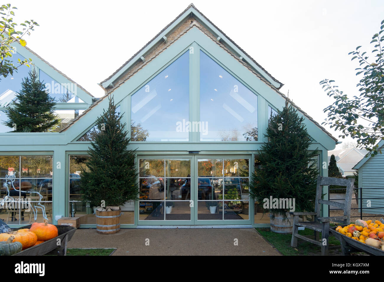 Daylesford Organic near Kingham, Gloucestershire, UK Stock