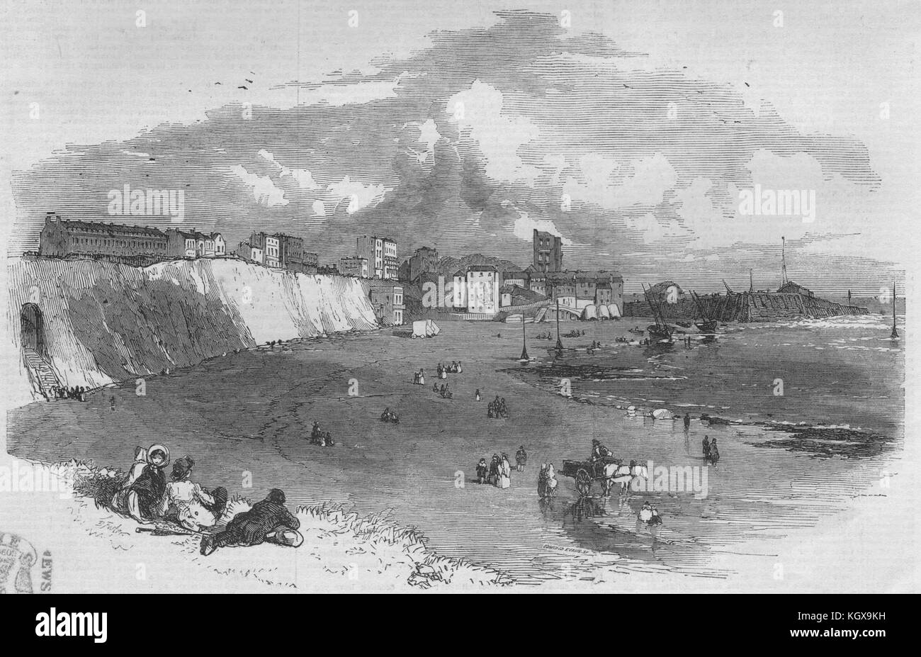 Broadstairs kent 19th century hi-res stock photography and images - Alamy