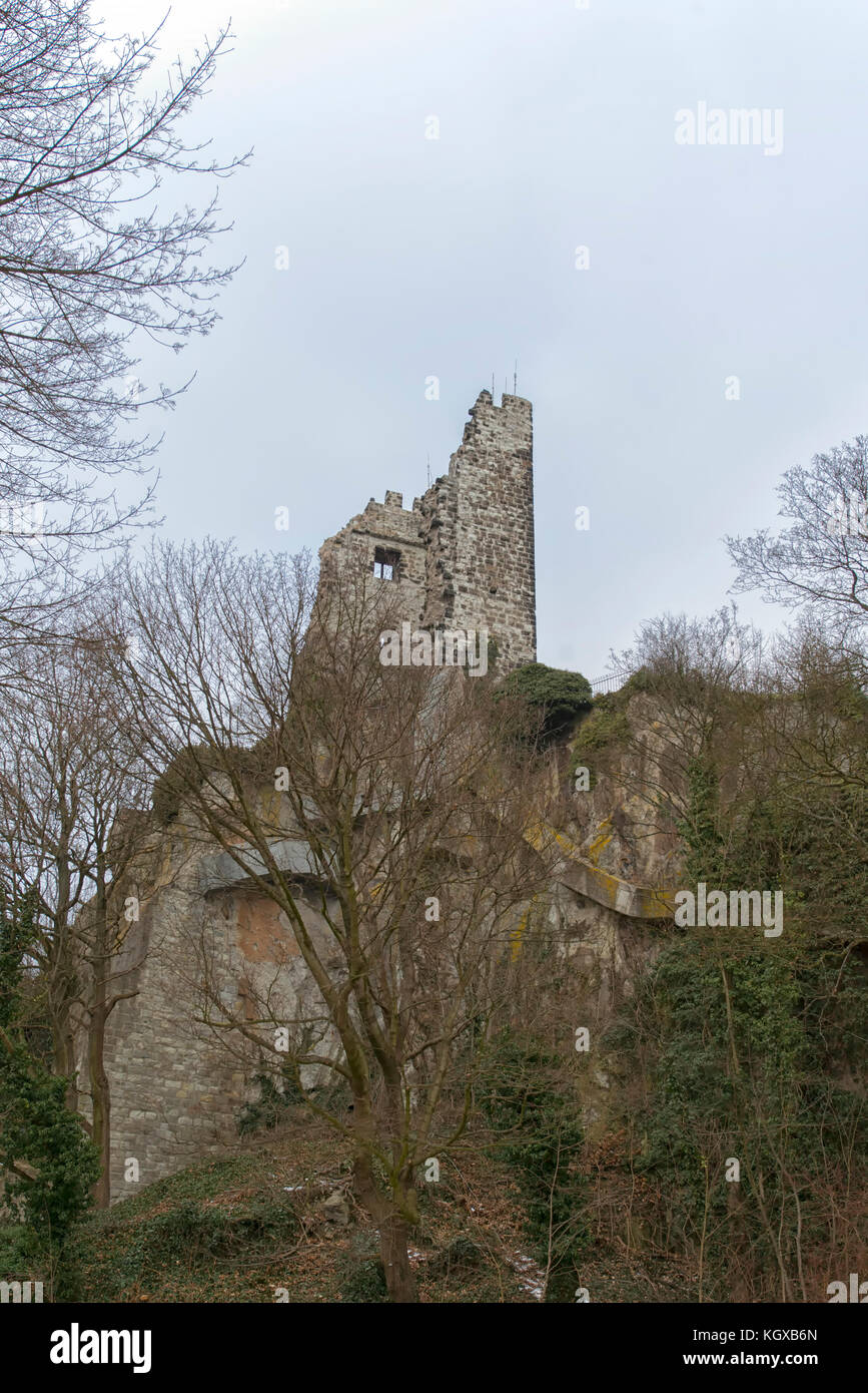 Burg Drachenfels Castle in Petersberg, Germany Stock Photo Alamy
